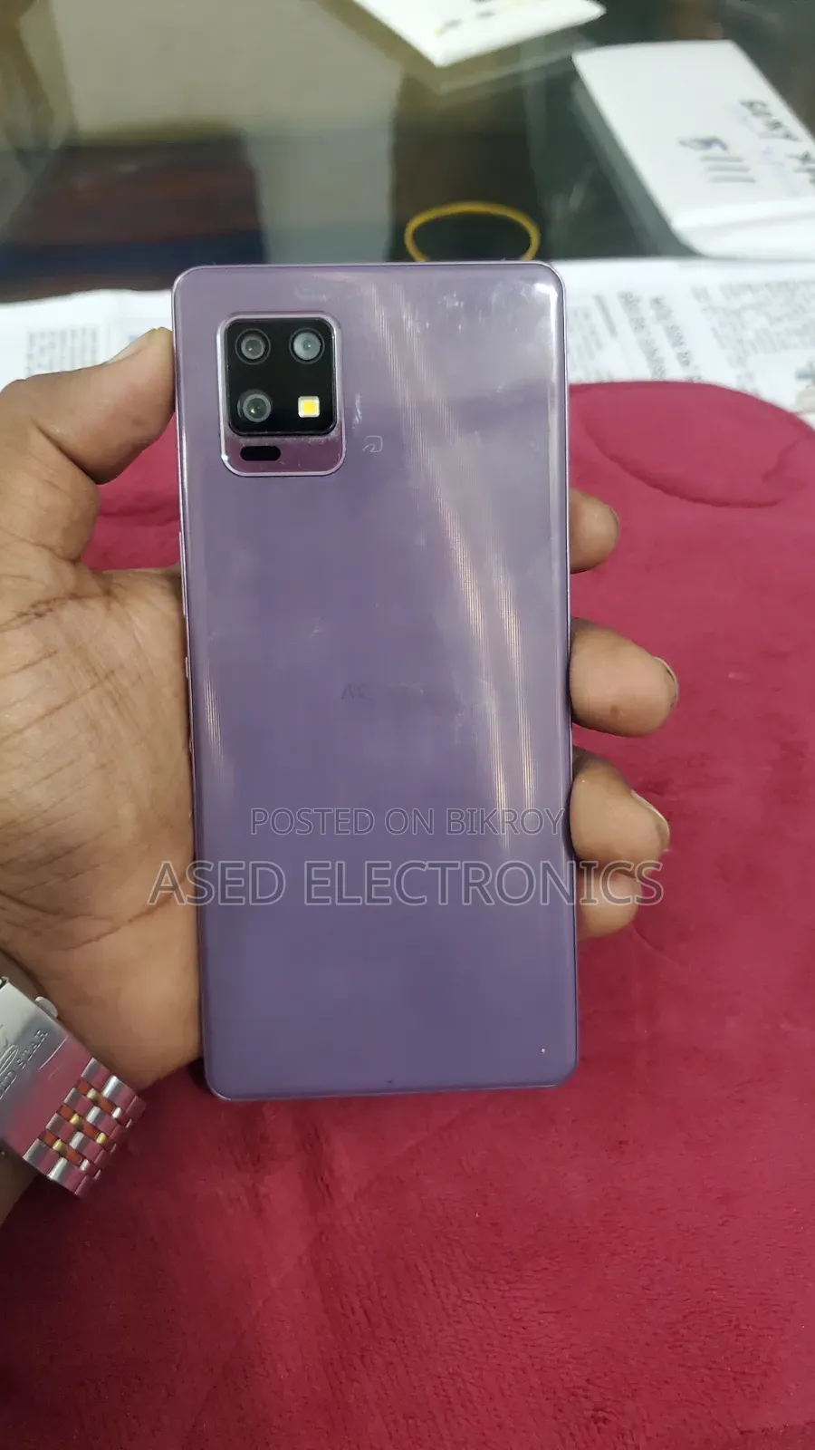 New Sharp Aquos Zero6 128 GB Purple