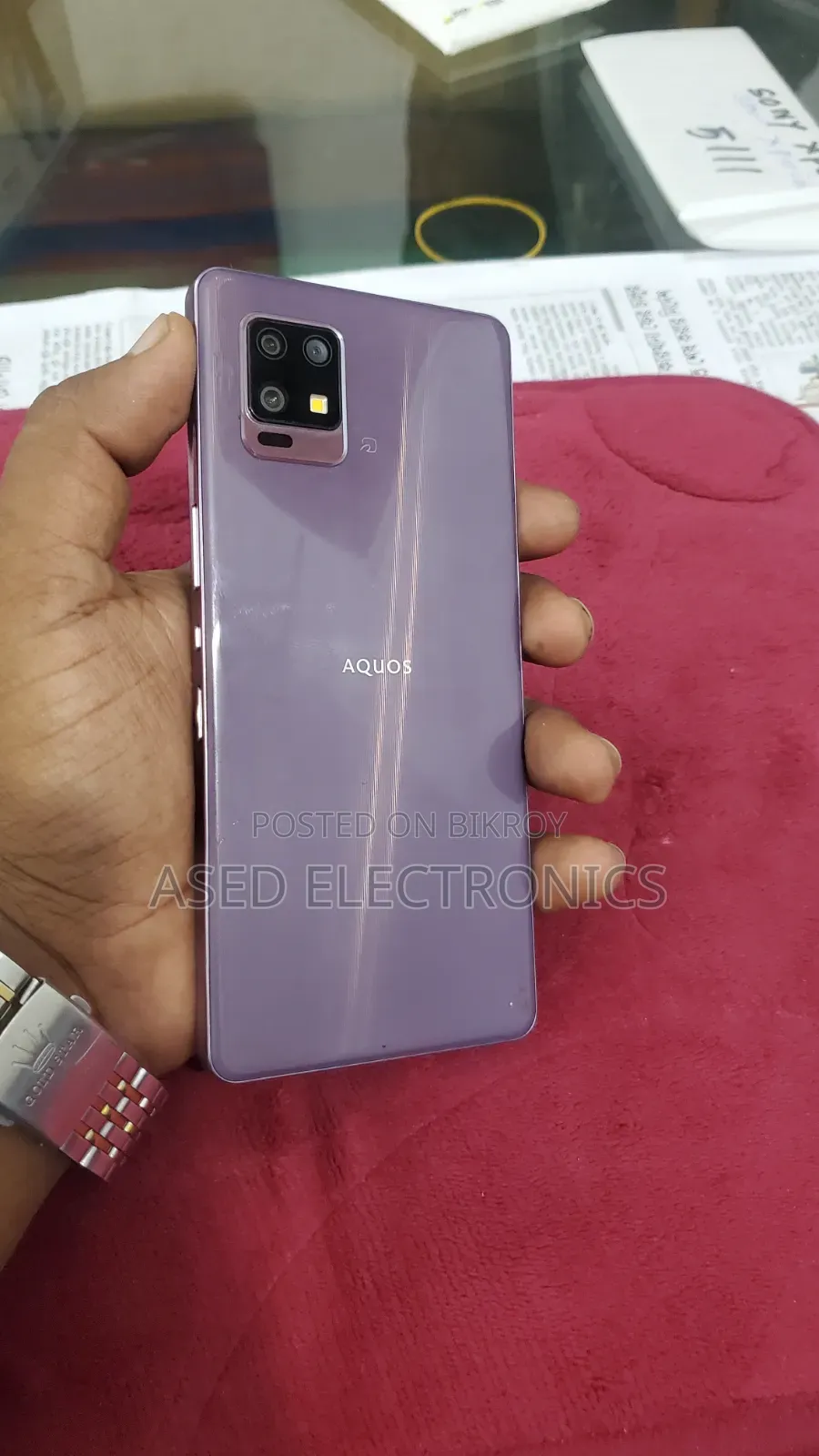 New Sharp Aquos Zero6 128 GB Purple