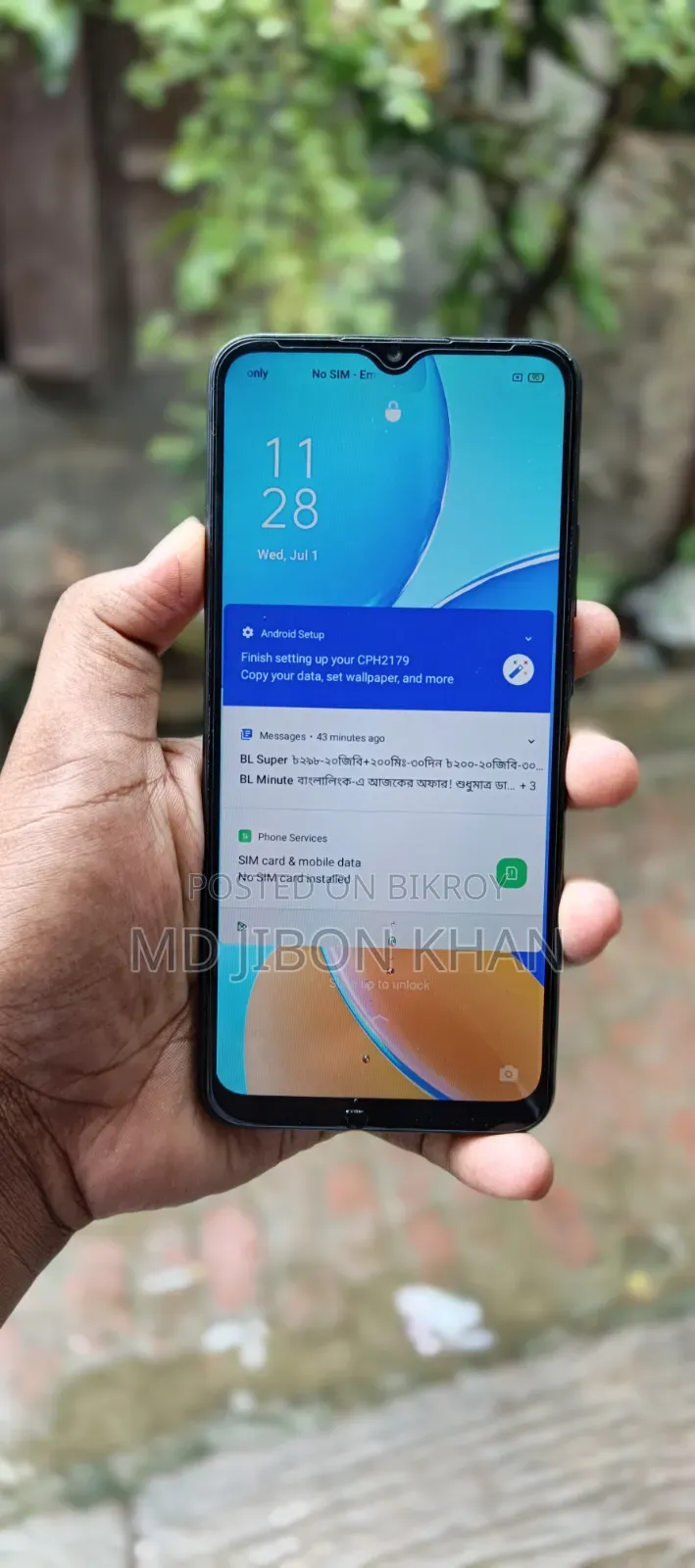 Oppo A15 32 GB Blue