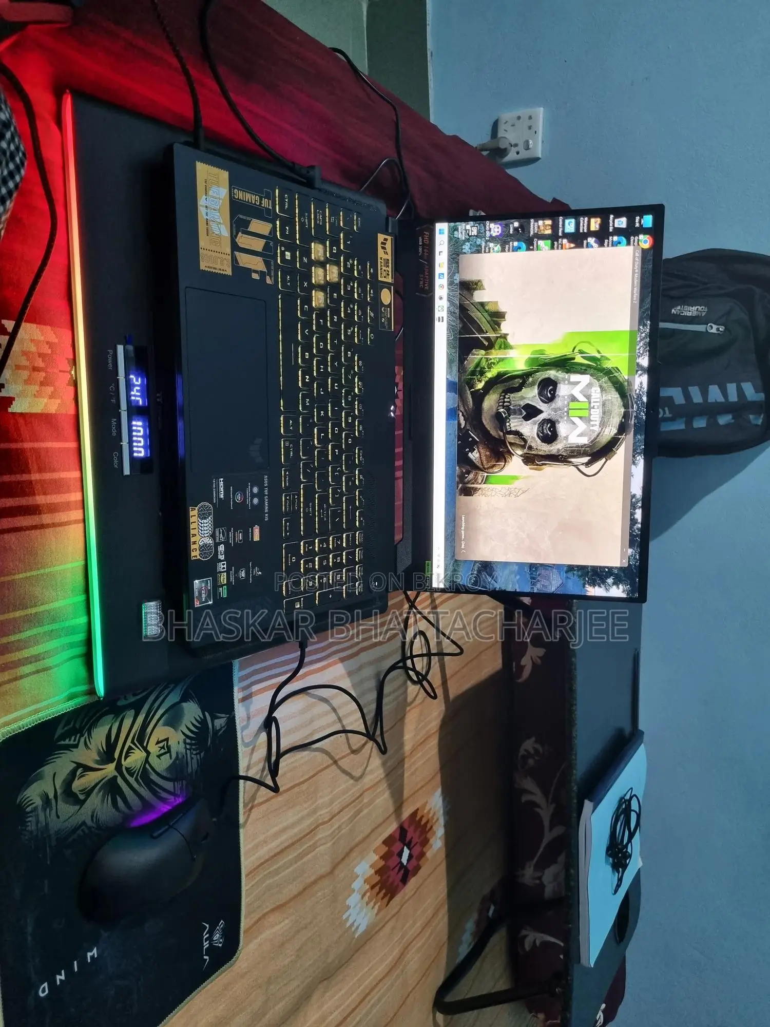 Laptop Asus TUF Gaming A15 16GB RAM AMD Ryzen 7 SSD 512GB