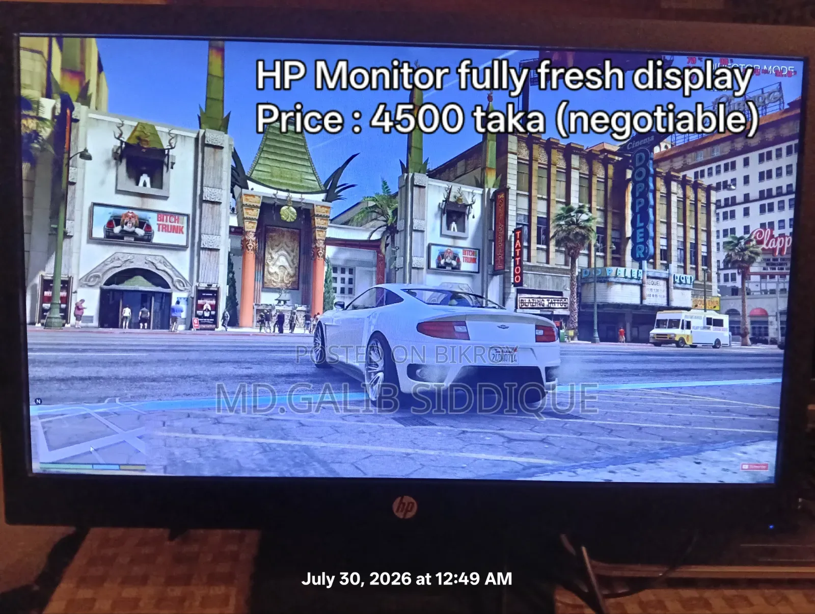 LG/HP 60Hz MSI 200Hz Monitor