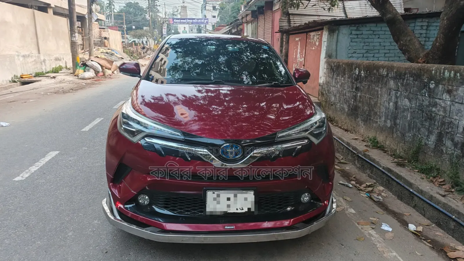 টয়োটা সি-এইচআর ২০১৮ মেরুন