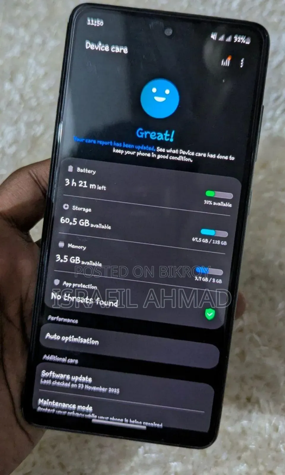 Samsung Galaxy A52s 5G 128 GB Green
