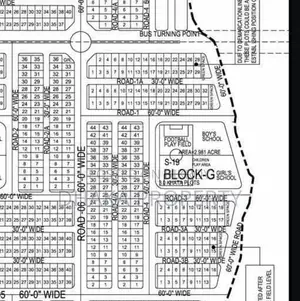 30ft Road 3 Katha Land North Facing at Sector-17/G