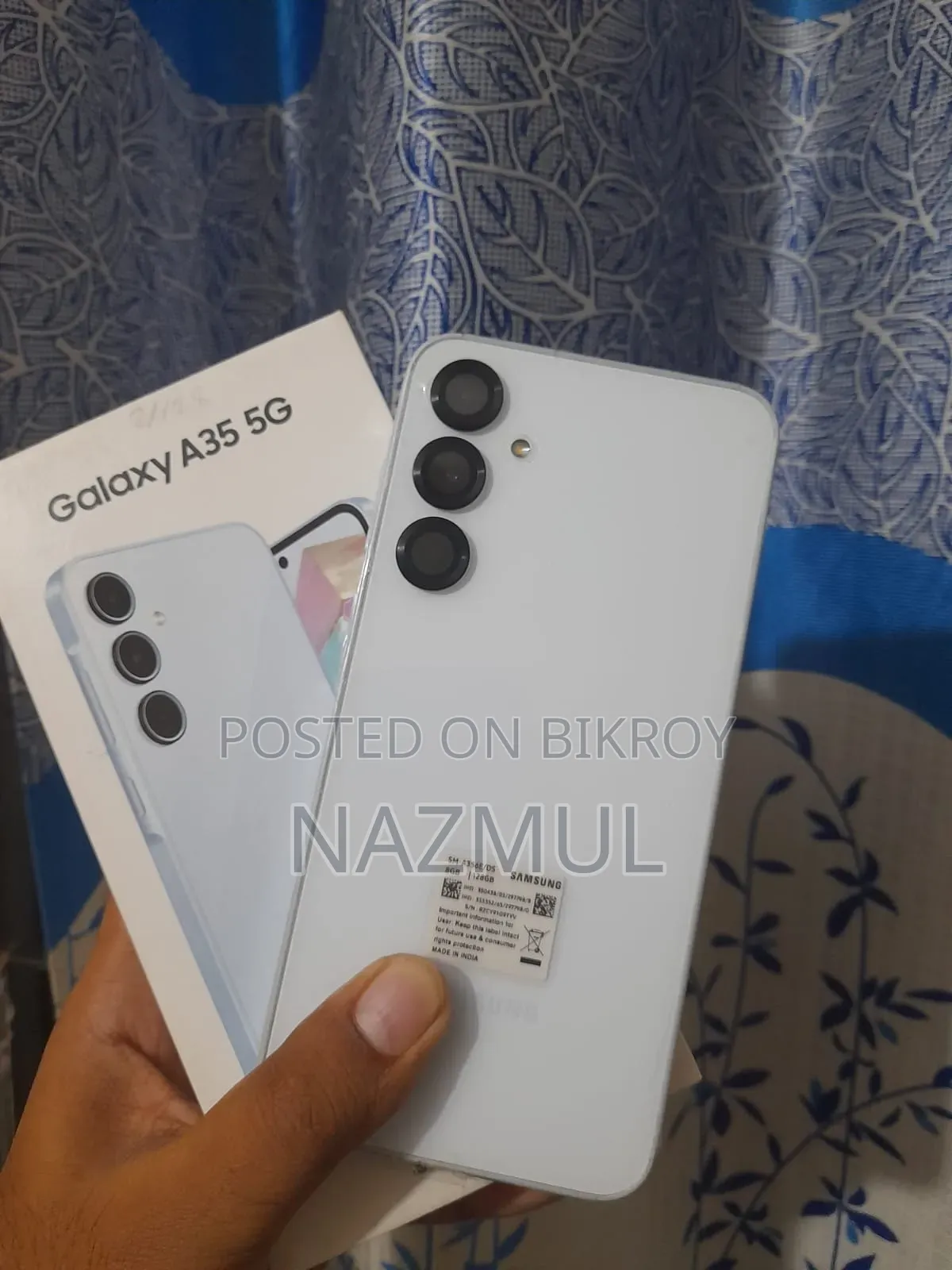 Samsung Galaxy A35 128 GB White