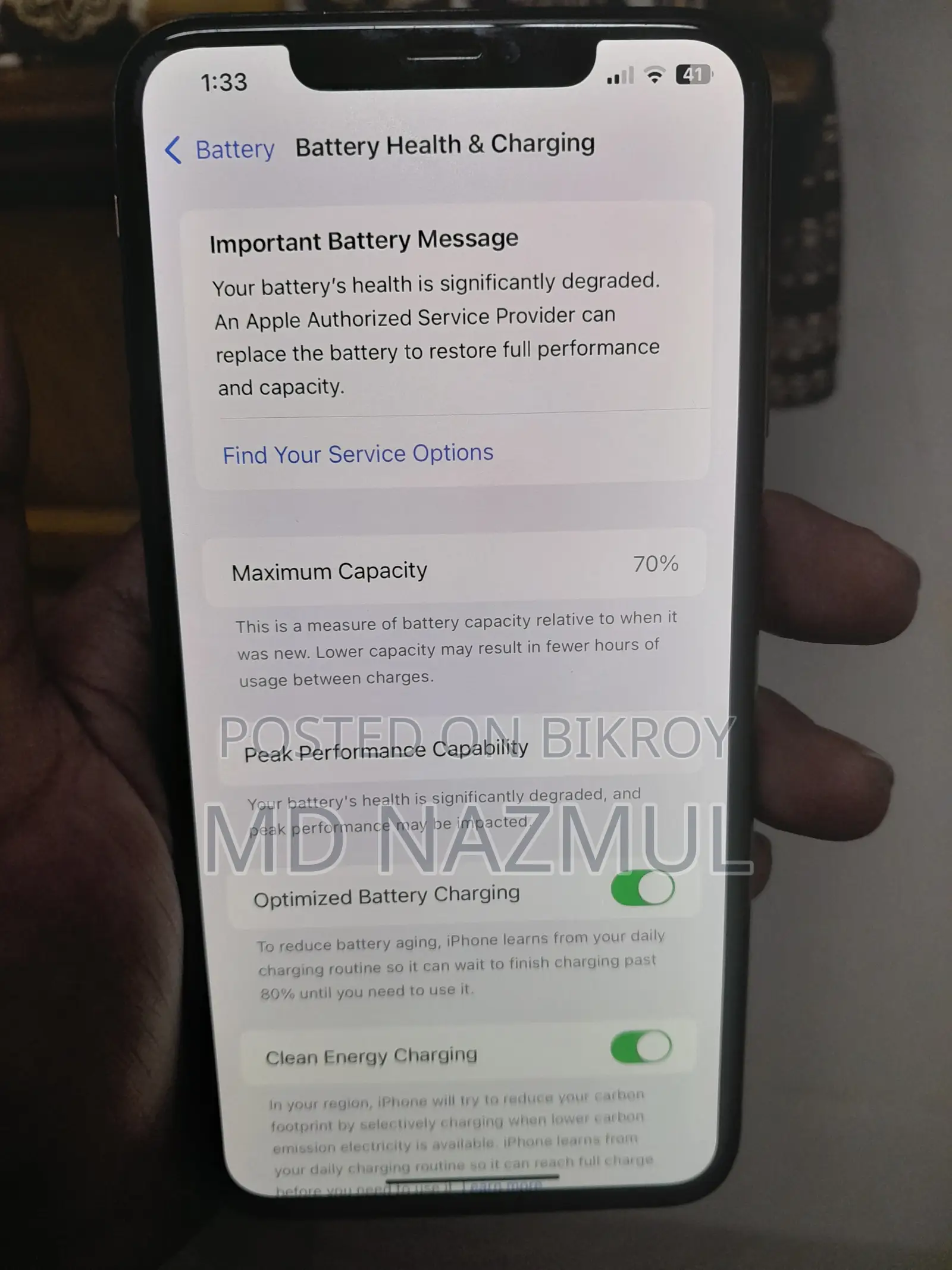 Apple iPhone XS Max 256 GB Gold