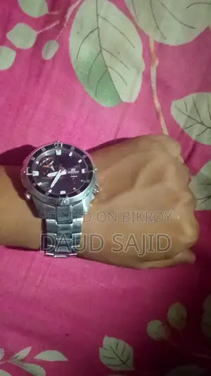 Casio Edifice EMA-100 (Japan Quartz Movement Analog-Digital Watch)
