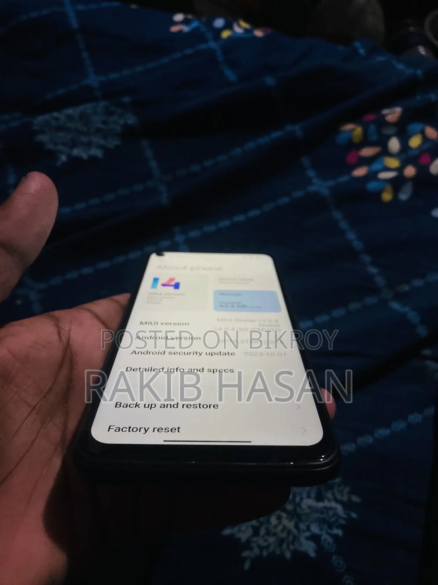 Xiaomi Redmi Note 9 5G 64 GB Blue