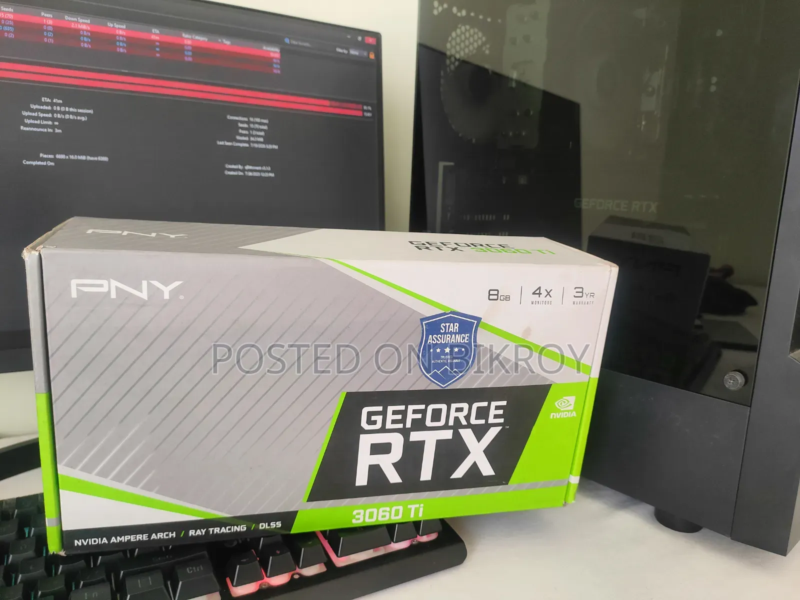 Pny RTX 3060 Ti 8gb Gddr6