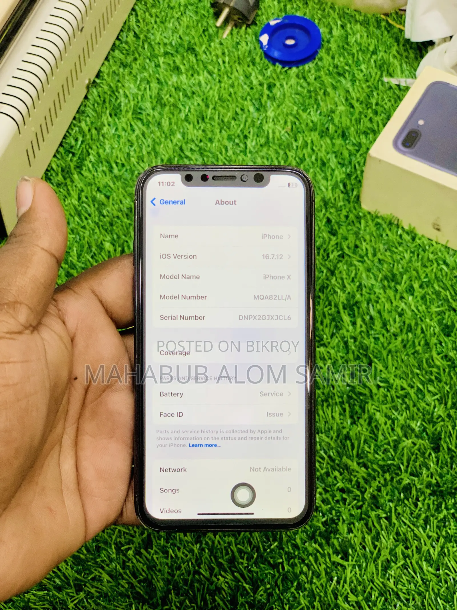 Apple iPhone X 256 GB Black
