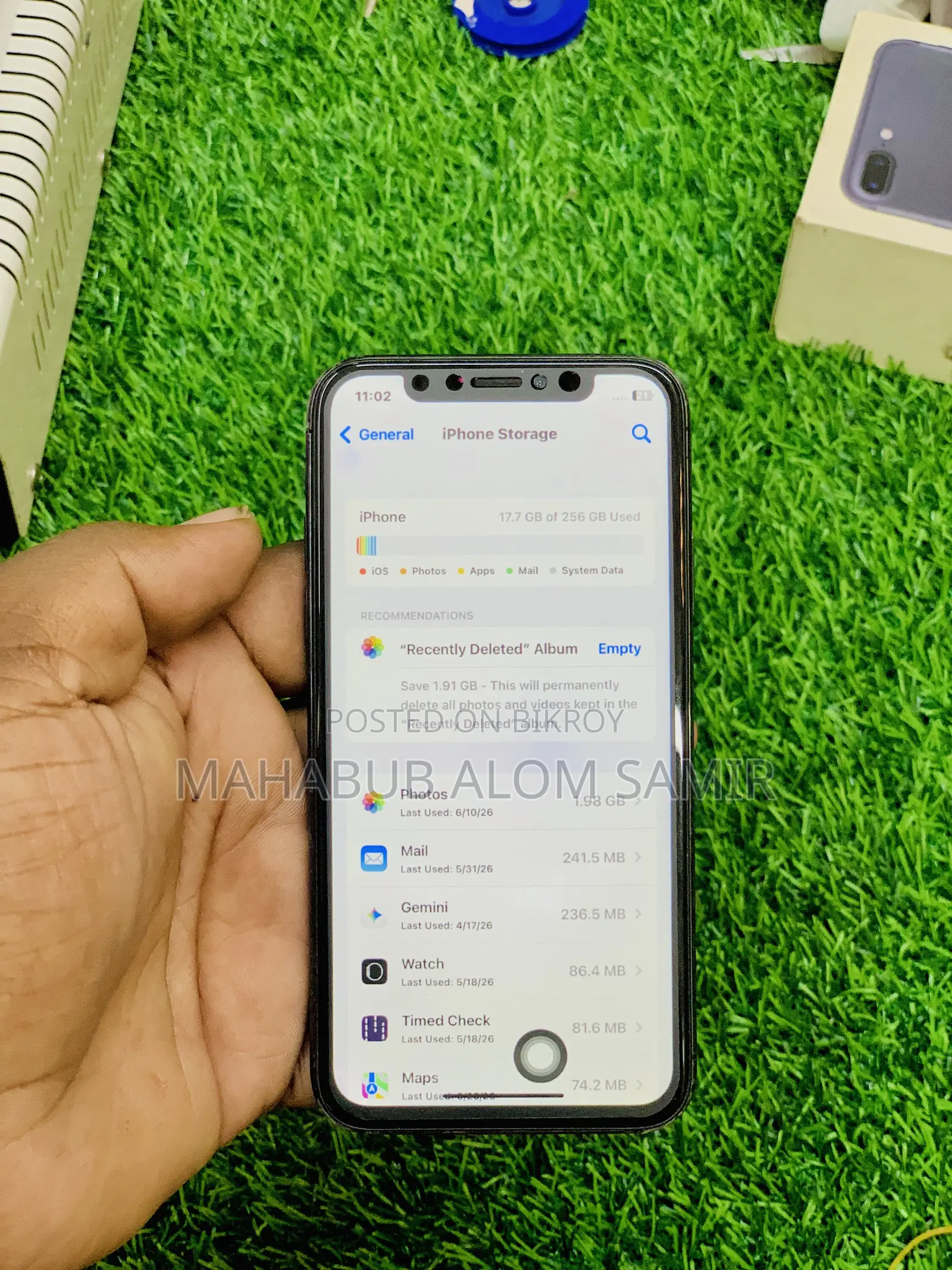 Apple iPhone X 256 GB Black