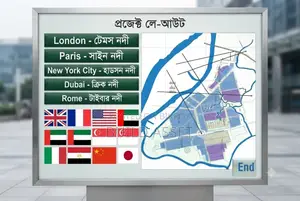 Plot with Dhaka Mawa Road