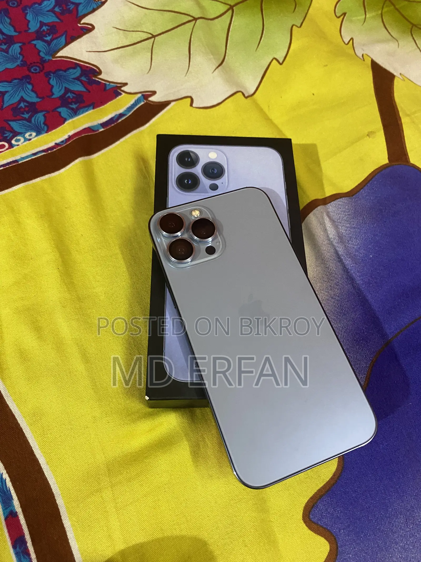 অ্যাপল আইফোন ১৩ প্রো ম্যাক্স ৫১২ জিবি ব্লু