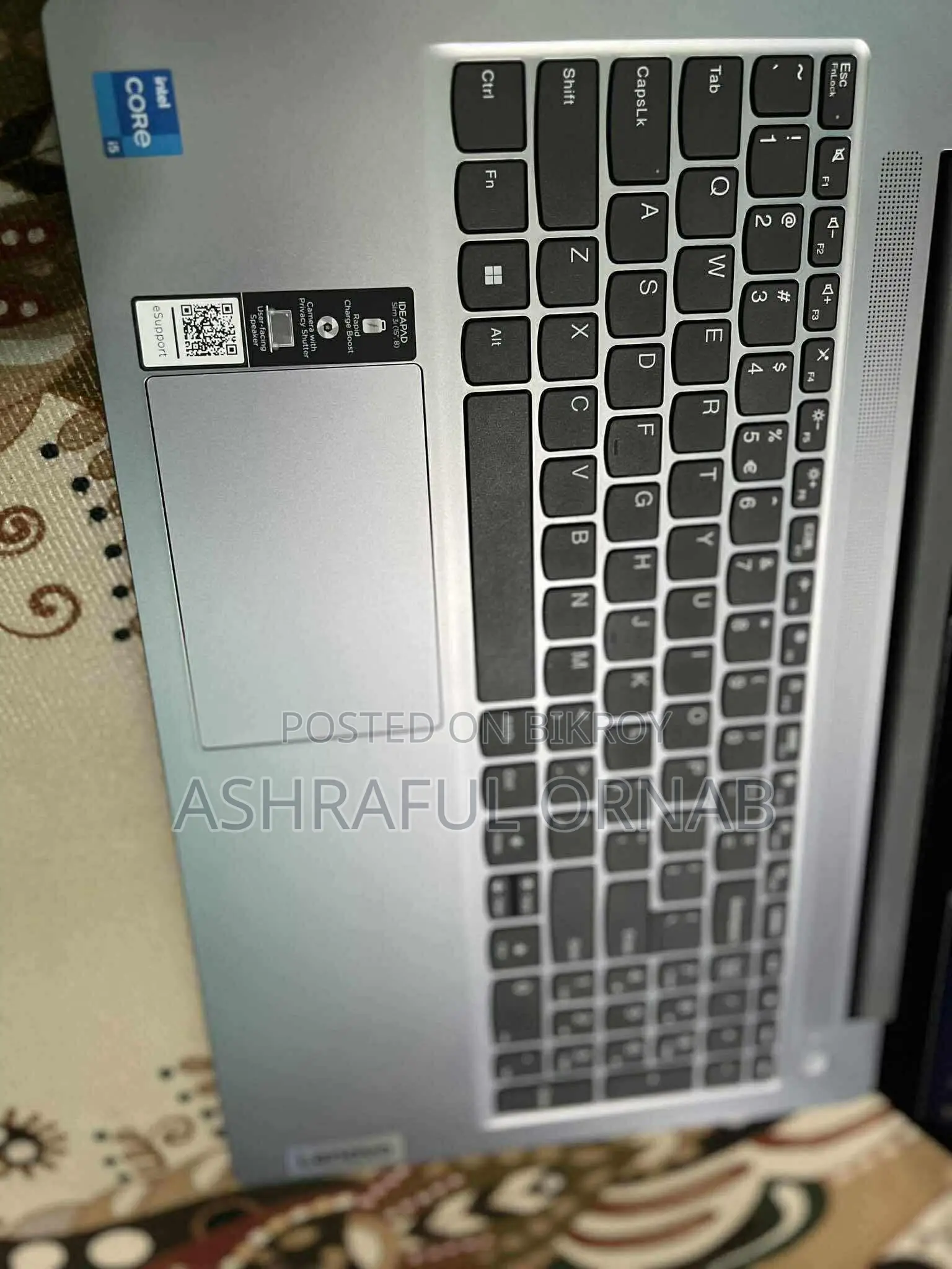 Laptop Lenovo Ideapad 3 8GB Intel Core i5 SSD 512GB