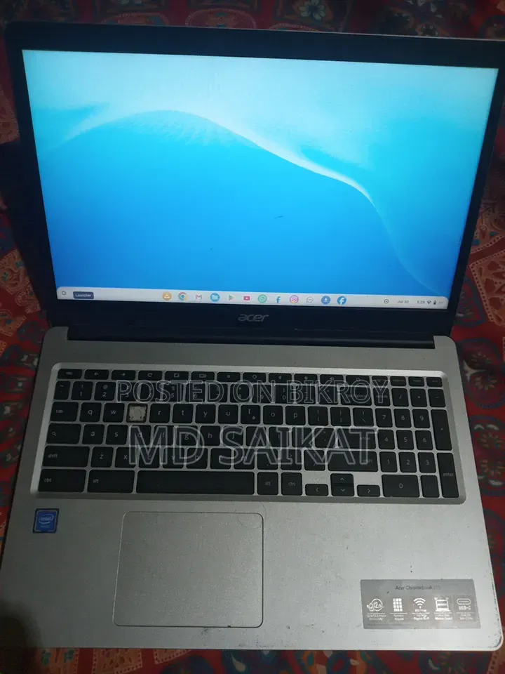 Laptop Acer AcerNote 4GB HDD 32GB