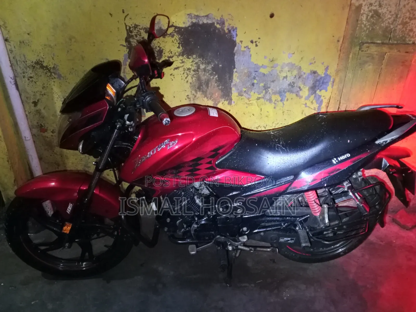 হিরো ইগনিটর ২০২১ লাল