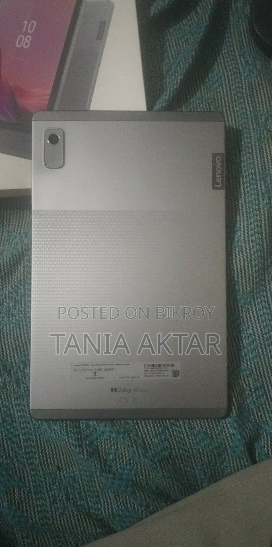 নতুন Lenovo Tab M9 64 GB নীল