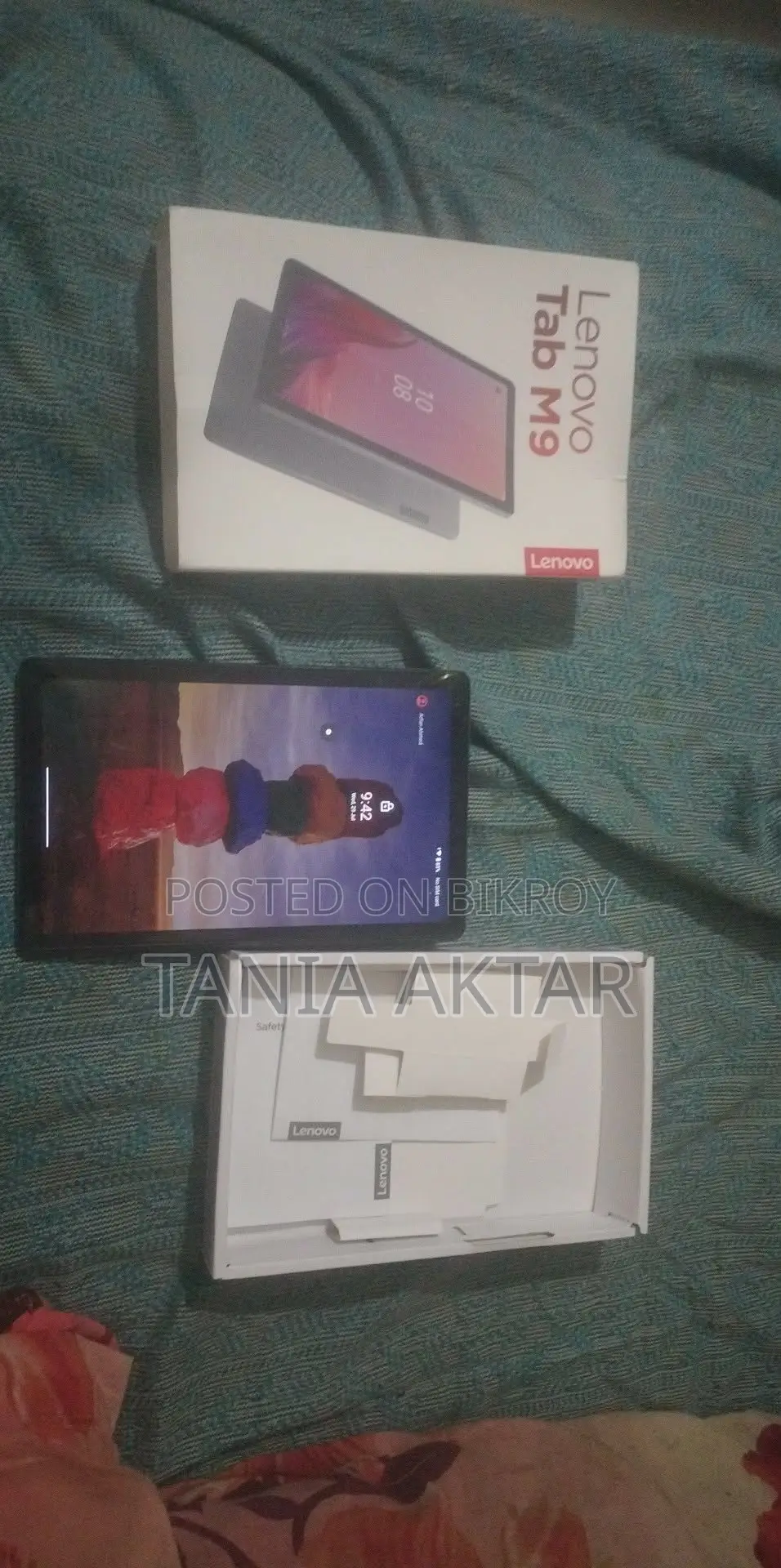 নতুন Lenovo Tab M9 64 GB নীল