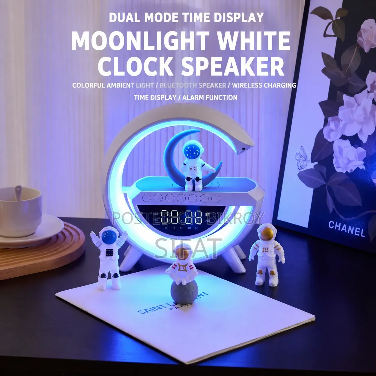 Bluetooth Speaker Wireless Charger