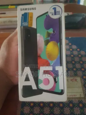 স্যামসাং গ্যালাক্সি এ৫১ ১২৮ জিবি ব্ল্যাক