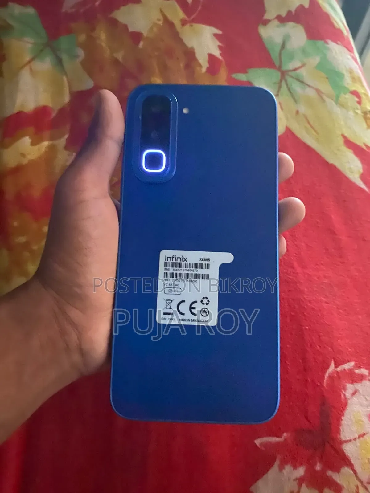 New Infinix Hot 70 128 GB Blue