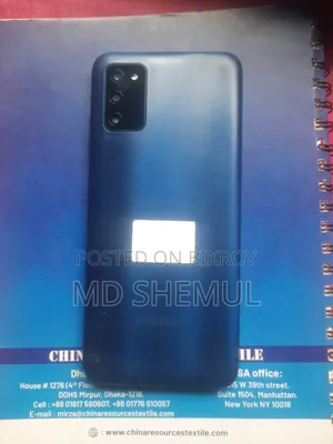 স্যামসাং গ্যালাক্সি এ০৩এস ৬৪ জিবি নীল