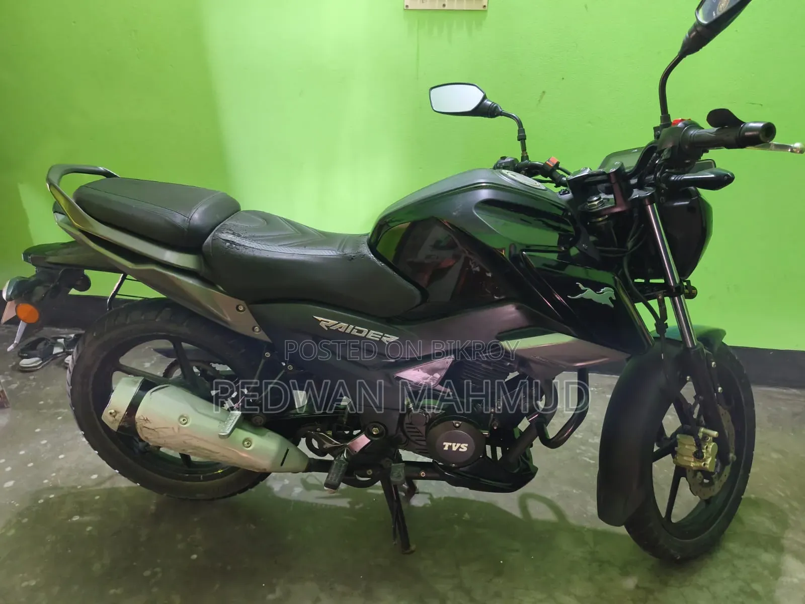 TVS Raider 125 2023 Black