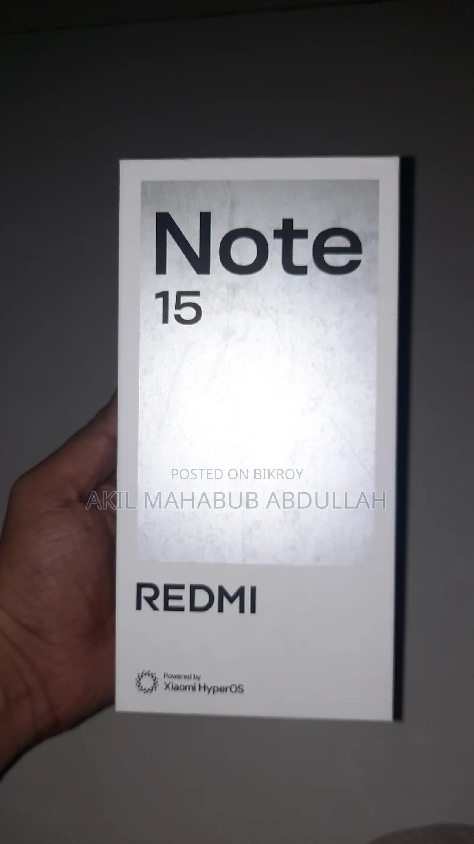 New Xiaomi Redmi Note 15 128 GB Black
