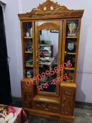 Chittagong Teak Wood Dressing Table