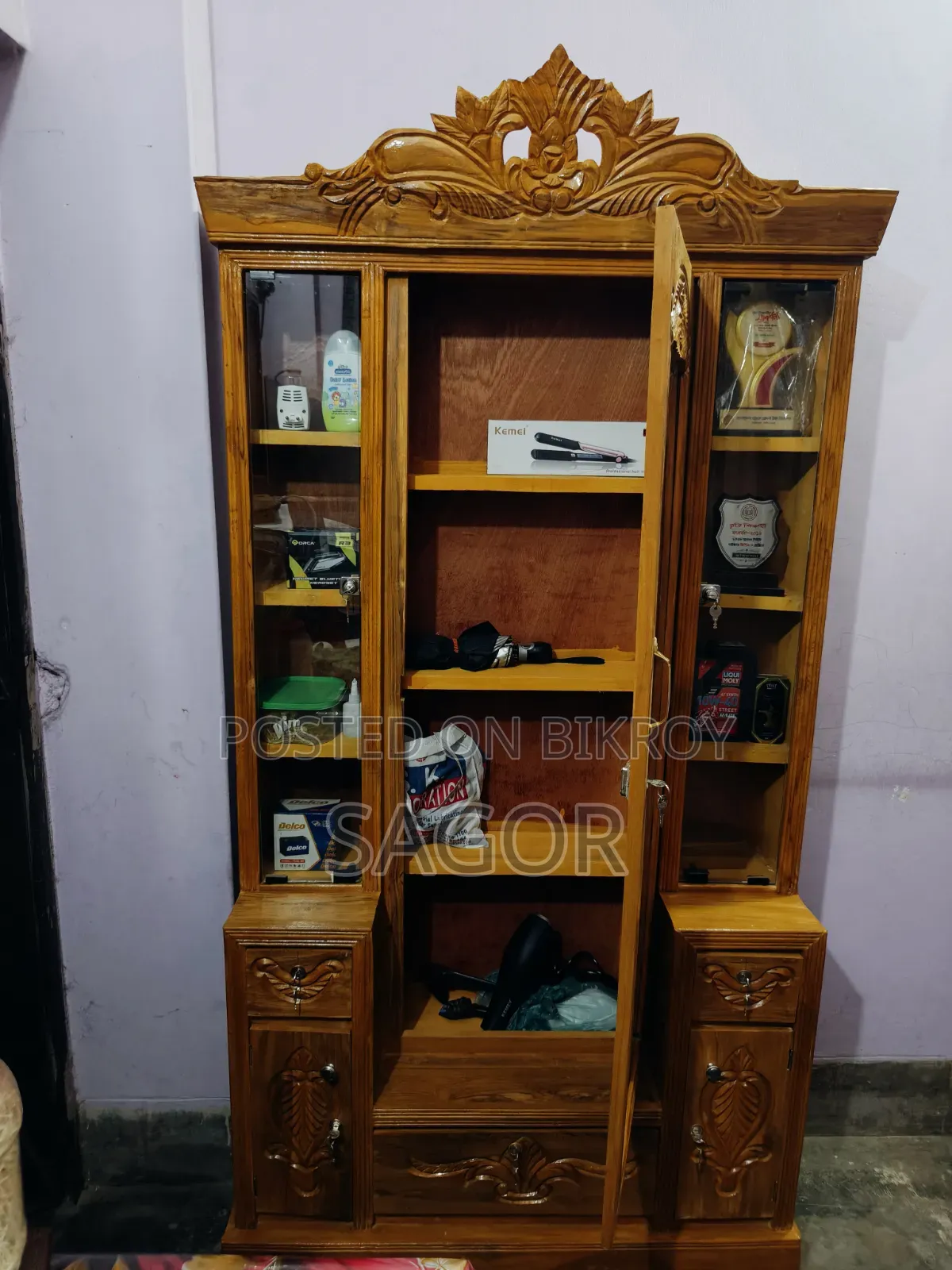 Chittagong Teak Wood Dressing Table