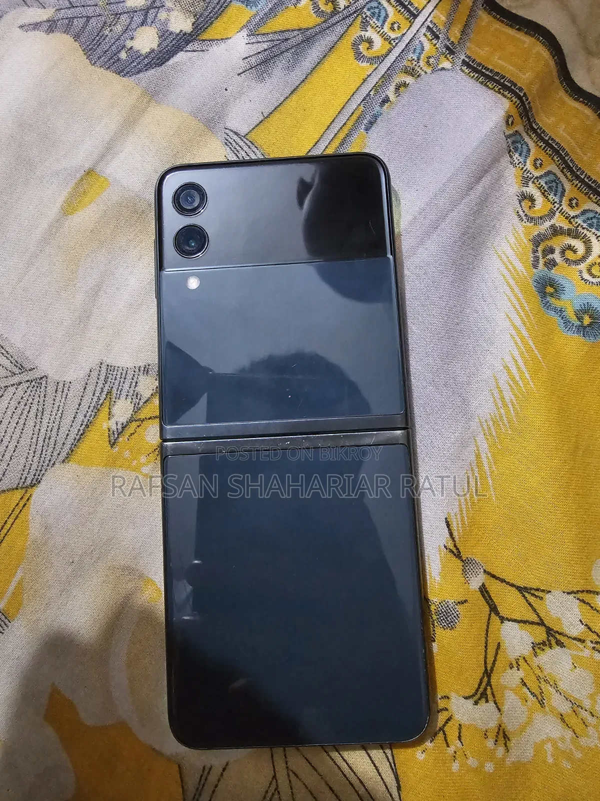 স্যামসাং গ্যালাক্সি জেড ফ্লিপ ৩ ২৫৬ জিবি ব্ল্যাক