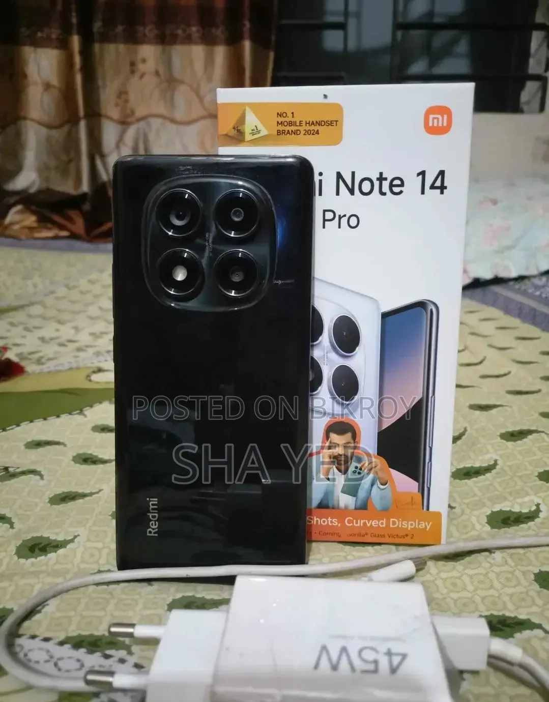 Xiaomi Redmi Note 14 Pro 256 GB Black