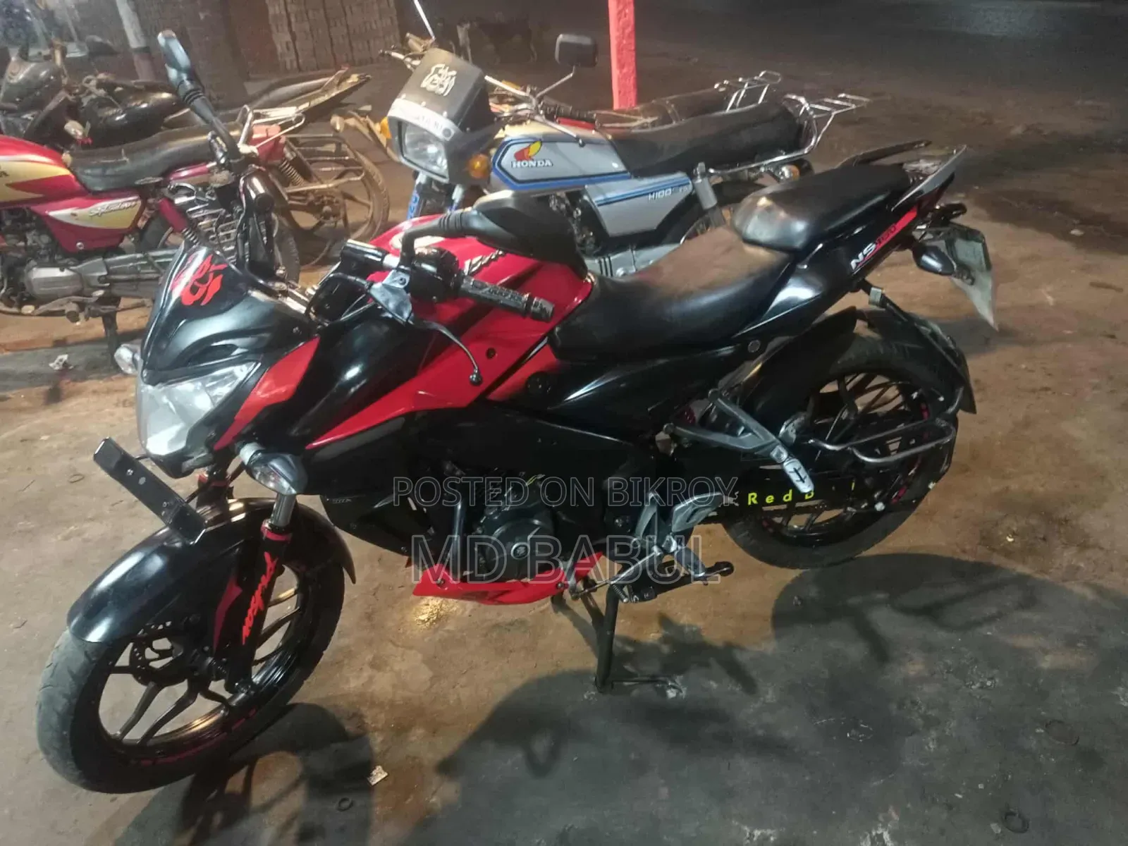 Bajaj Pulsar NS 160 2020 Red