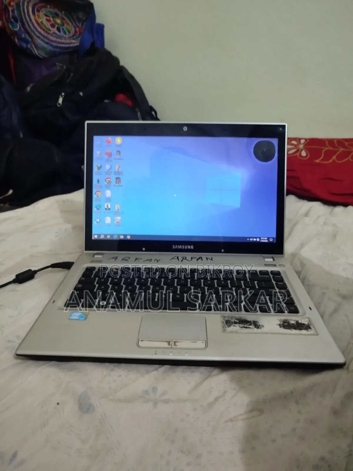 Laptop Samsung NP-Q430 8GB Intel Core i5 SSD 128GB
