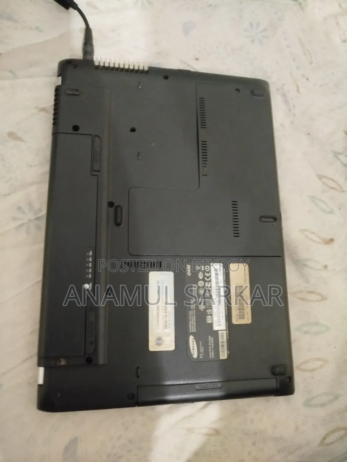 Laptop Samsung NP-Q430 8GB Intel Core i5 SSD 128GB