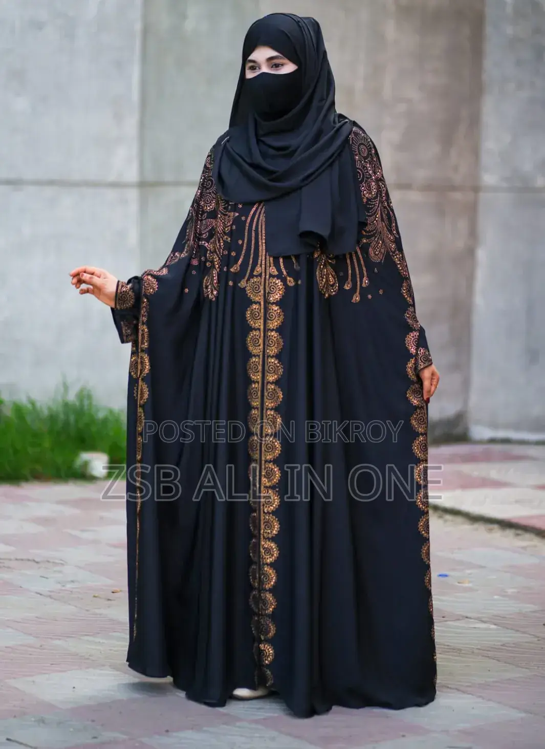 Luxury Abhaya Set With Inner and Hijab