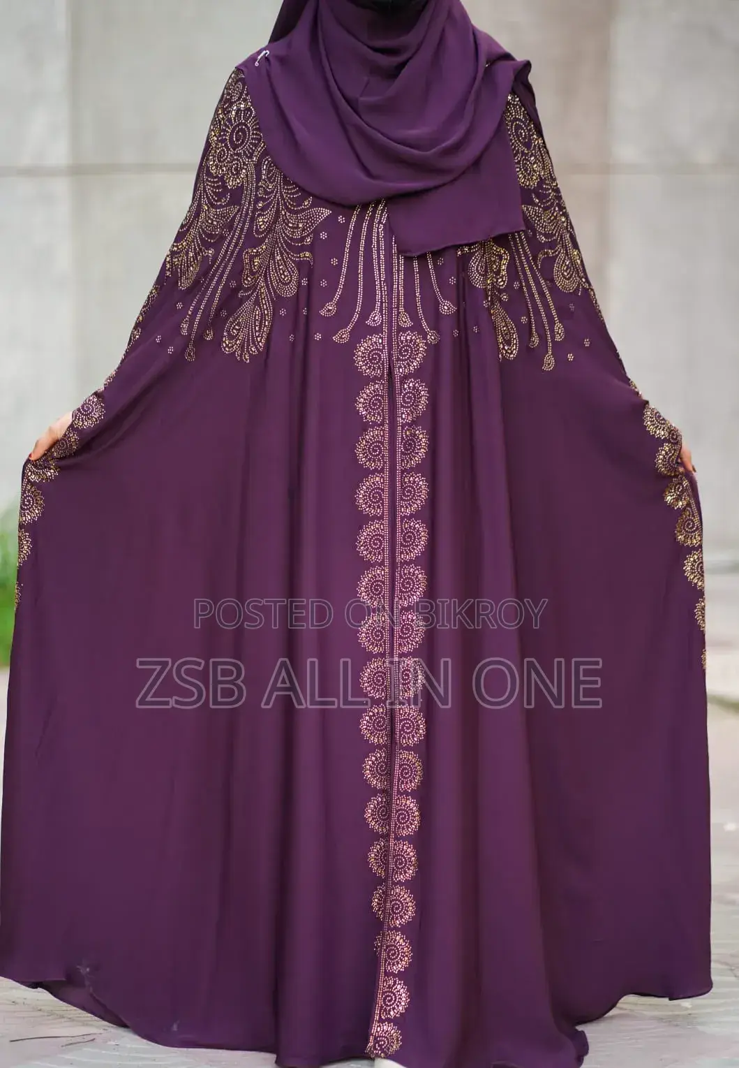 Luxury Abhaya Set With Inner and Hijab
