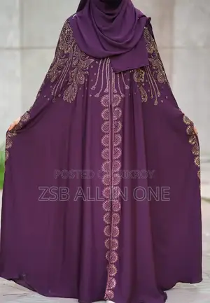 Luxury Abhaya Set With Inner and Hijab