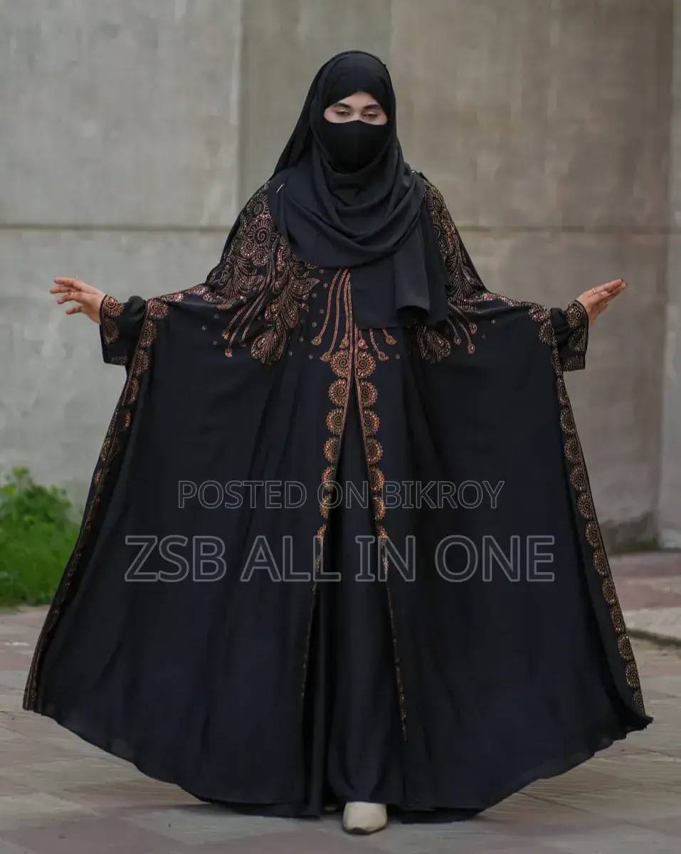 Luxury Abhaya Set With Inner and Hijab