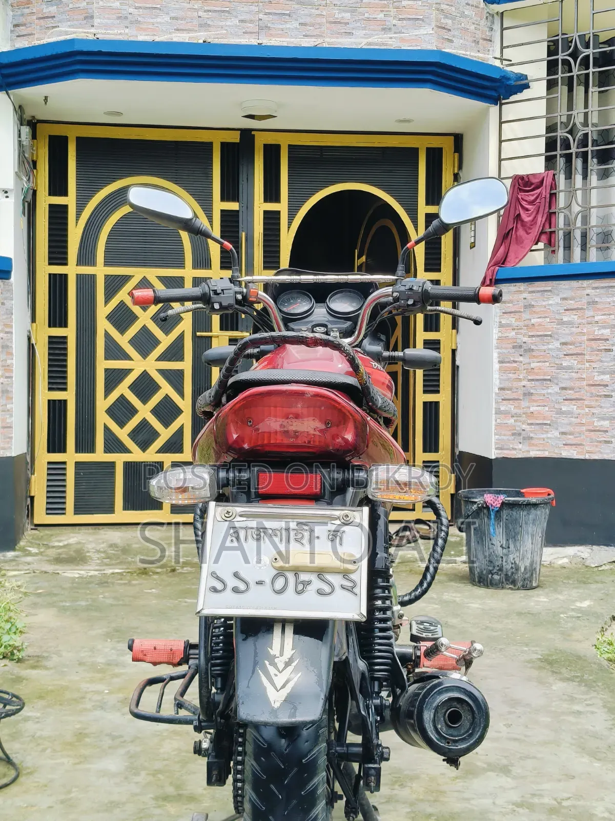 Bajaj Discover 135 2010 Red