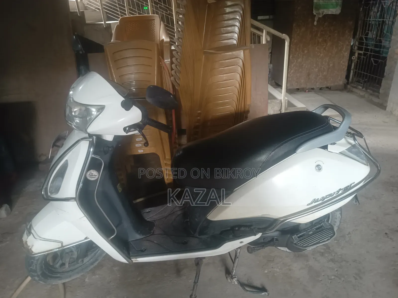 TVS Jupiter 2018 White