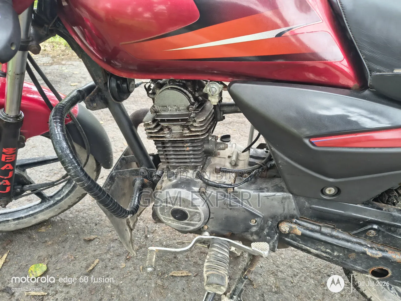 Bajaj Platina 100 2014 Red
