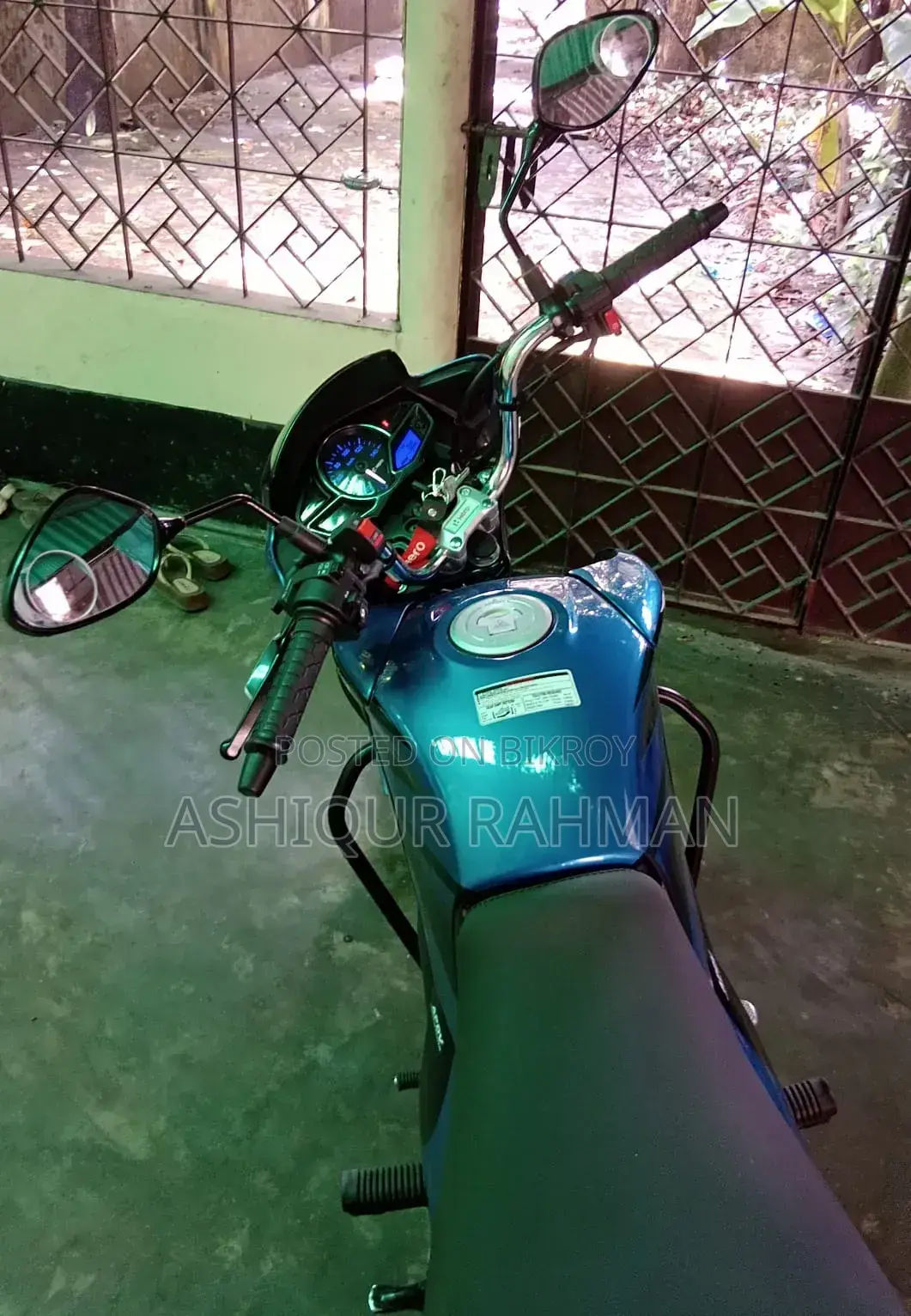 New Hero Passion Pro 2026 Blue