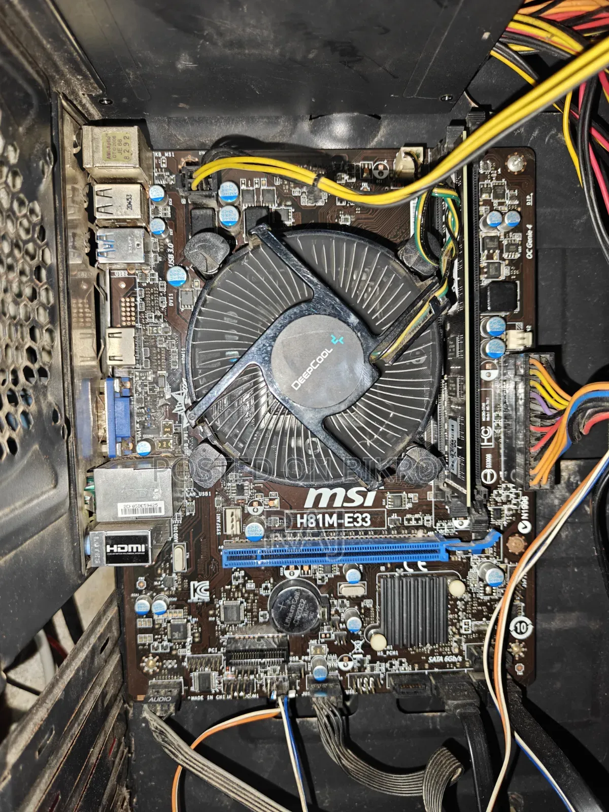 Desktop Computer MSI 8GB Intel Core i3 HDD+SSD 500GB