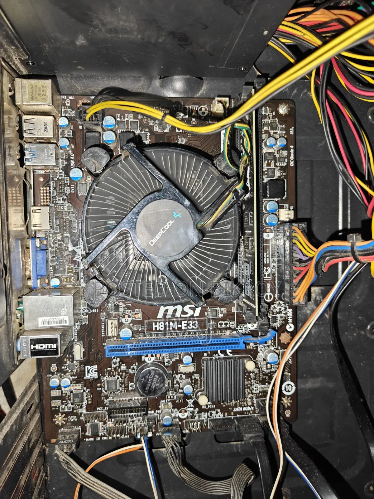 Desktop Computer MSI 8GB Intel Core i3 HDD+SSD 500GB