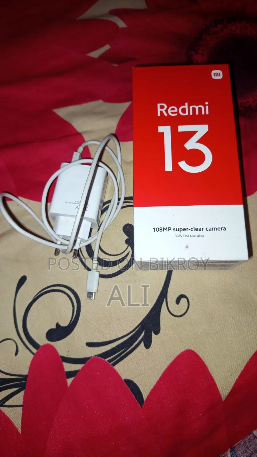 শাওমি রেডমি নোট ১৩ ১২৮ জিবি ব্ল্যাক