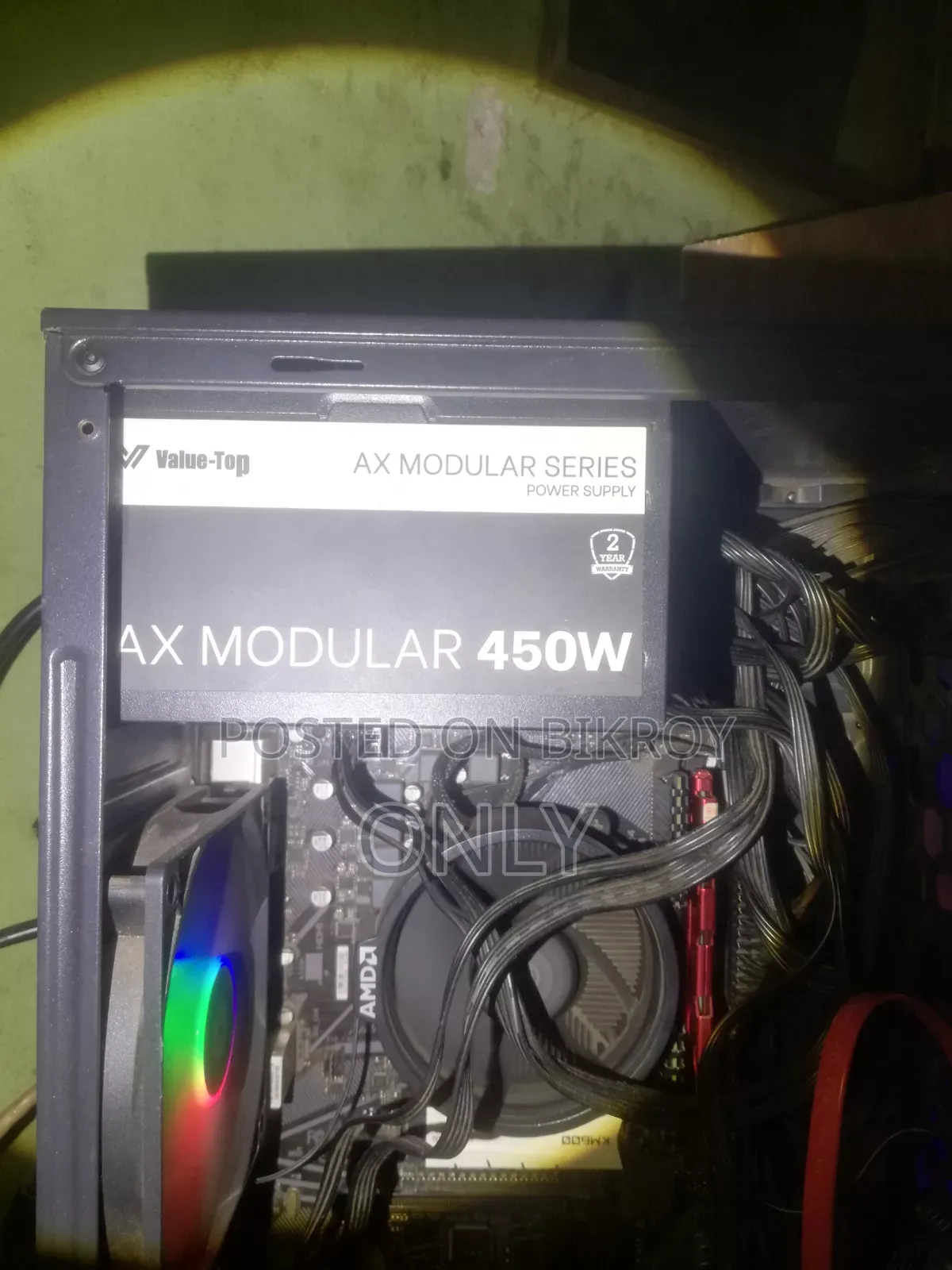 Value-Top AX450M Real 450W ATX Power Supply