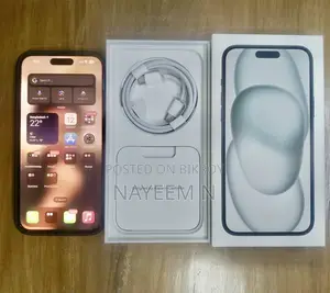 অ্যাপল আইফোন ১৫ প্লাস ২৫৬ জিবি ব্ল্যাক