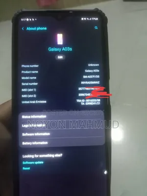 Samsung Galaxy A03s 32 GB Black
