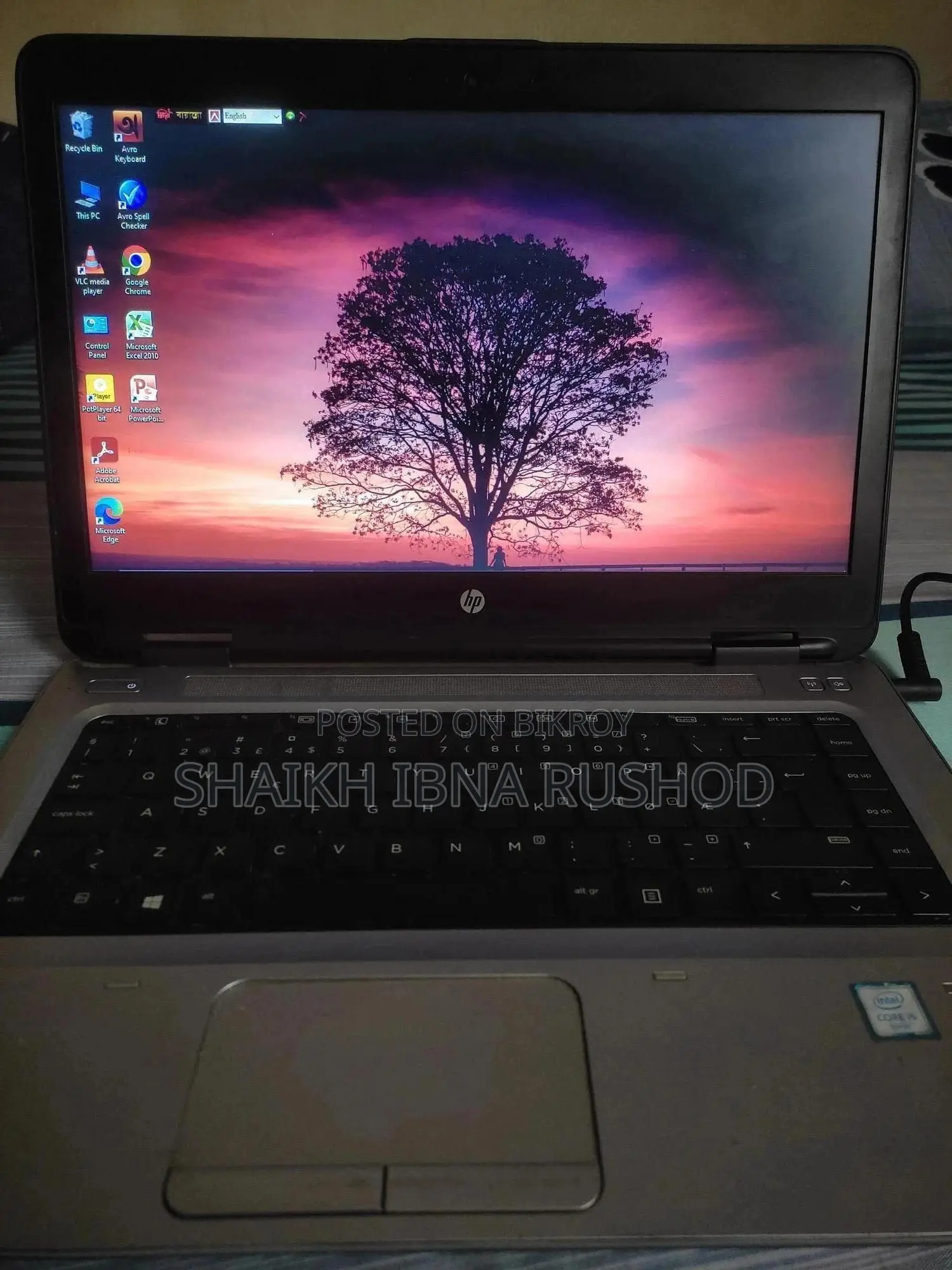 Laptop HP ProBook 640 G2 8GB Intel Core i5 SSD 256GB